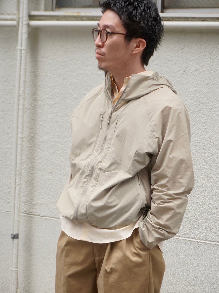 LIGHT CONSEAL ZIP JACKET[BEIGE] | 1LDK (ワンエルディーケー) 公式サイト