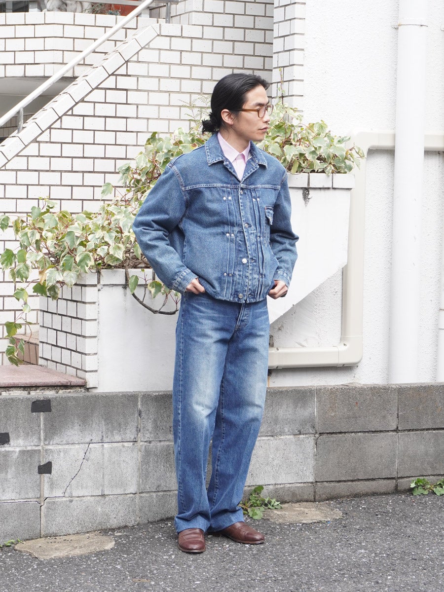 boudoir ヴィンテージ デニム　ブルー THE JEAN TROUSERS[VINTAGE BLUE] | 1LDK (ワンエルディーケー) 公式サイト