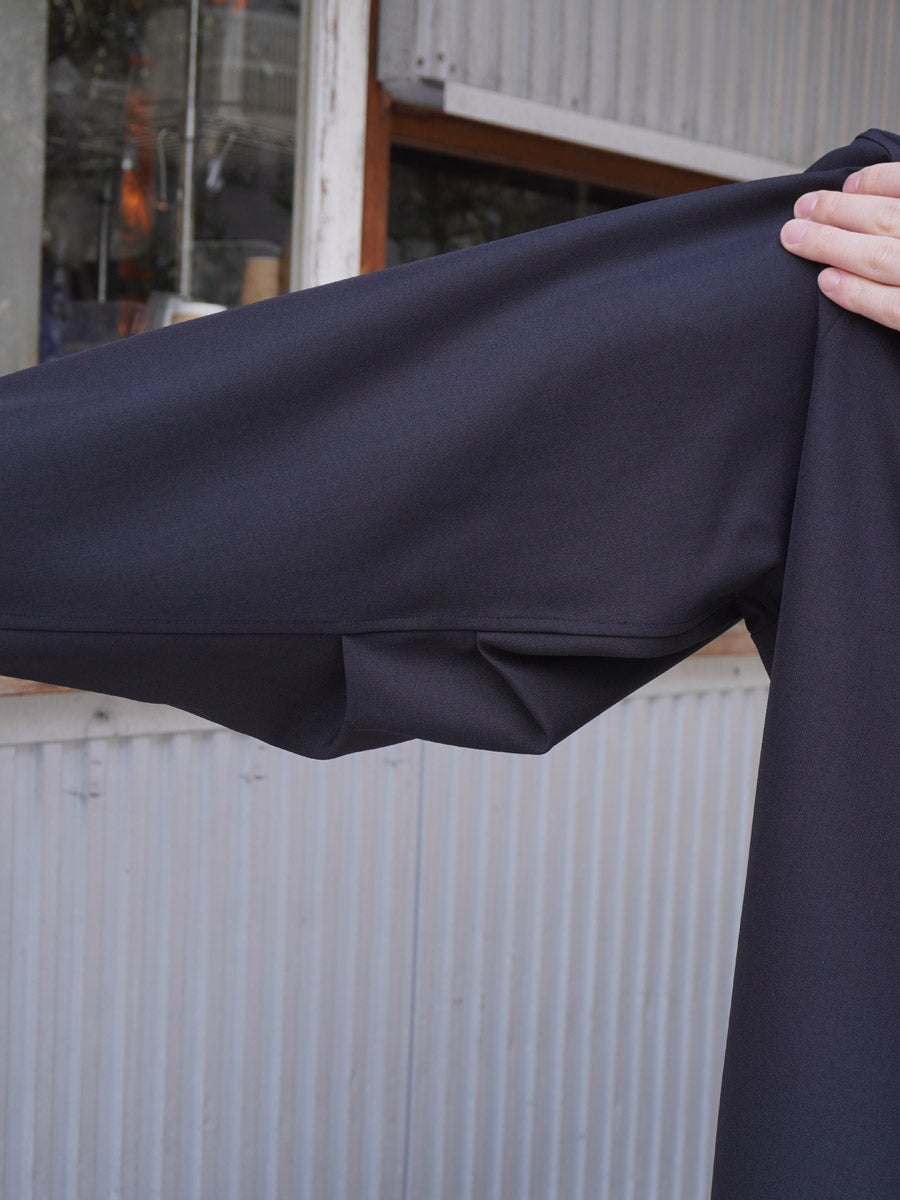 MENS】BALLOON CARDIGAN SHIRT[BLACK] | 1LDK (ワンエルディーケー