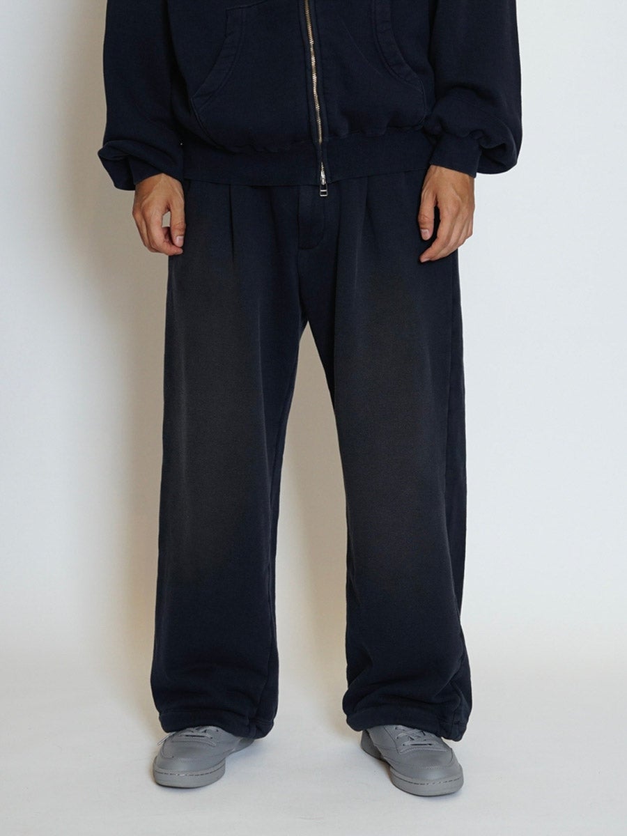 JUMBERCA SWEAT STARAIGHT TROUSERS VINTAGE[VINTAGE NAVY] | 1LDK
