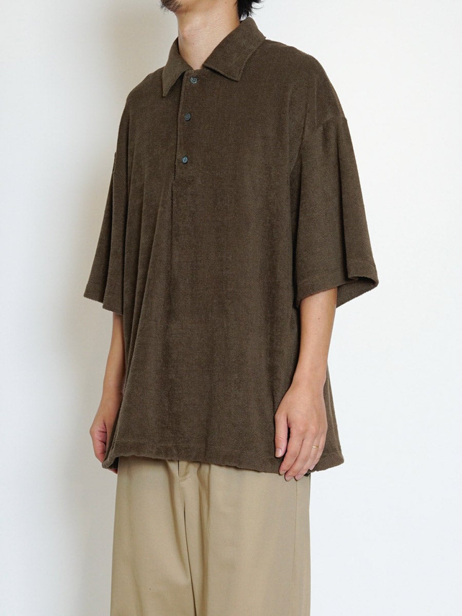 PILE POLO S/S TEE[KHAKI] | 1LDK (ワンエルディーケー) 公式サイト