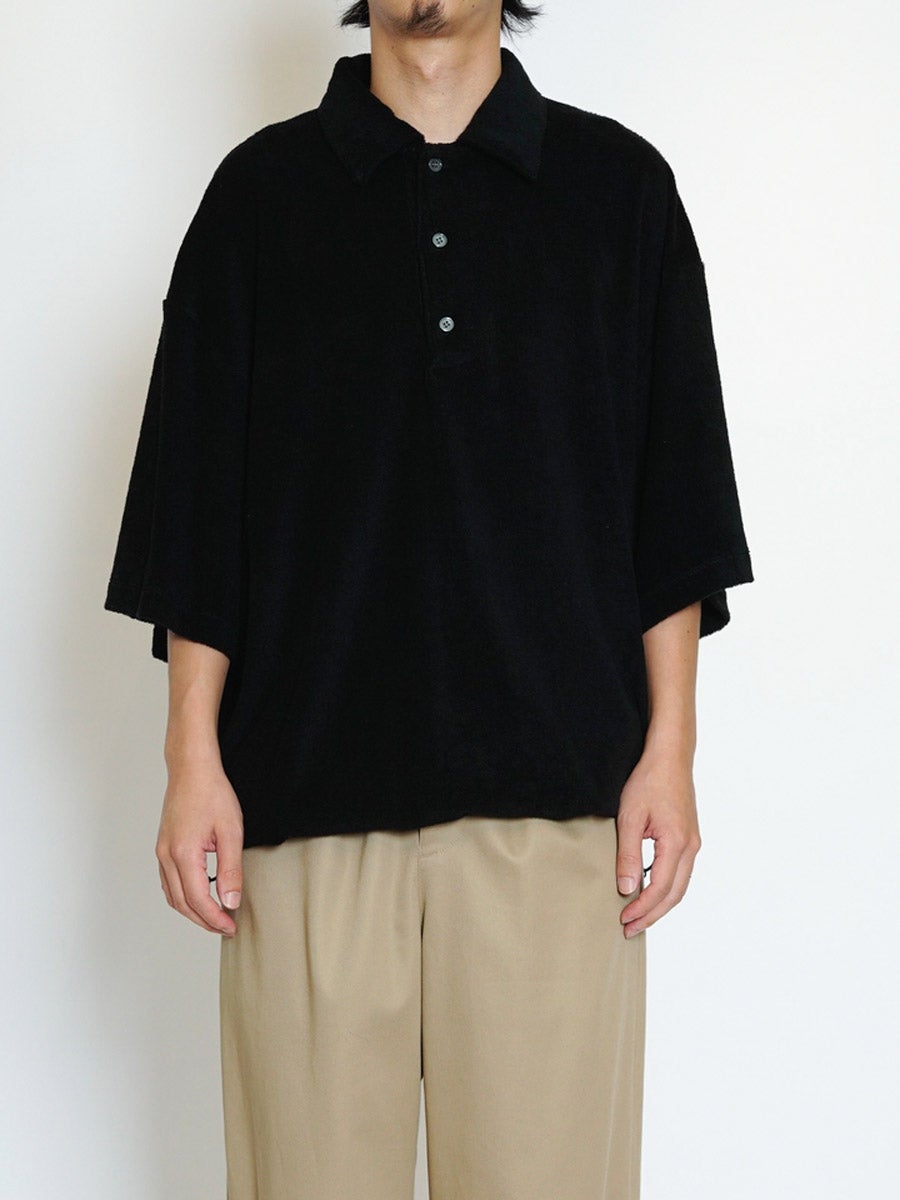 PILE POLO S/S TEE[BLACK] | 1LDK (ワンエルディーケー) 公式サイト