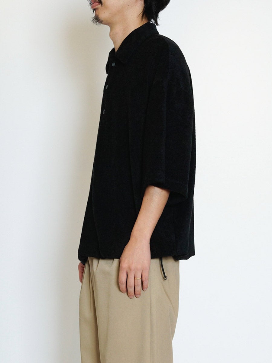 PILE POLO S/S TEE[BLACK] | 1LDK (ワンエルディーケー) 公式サイト