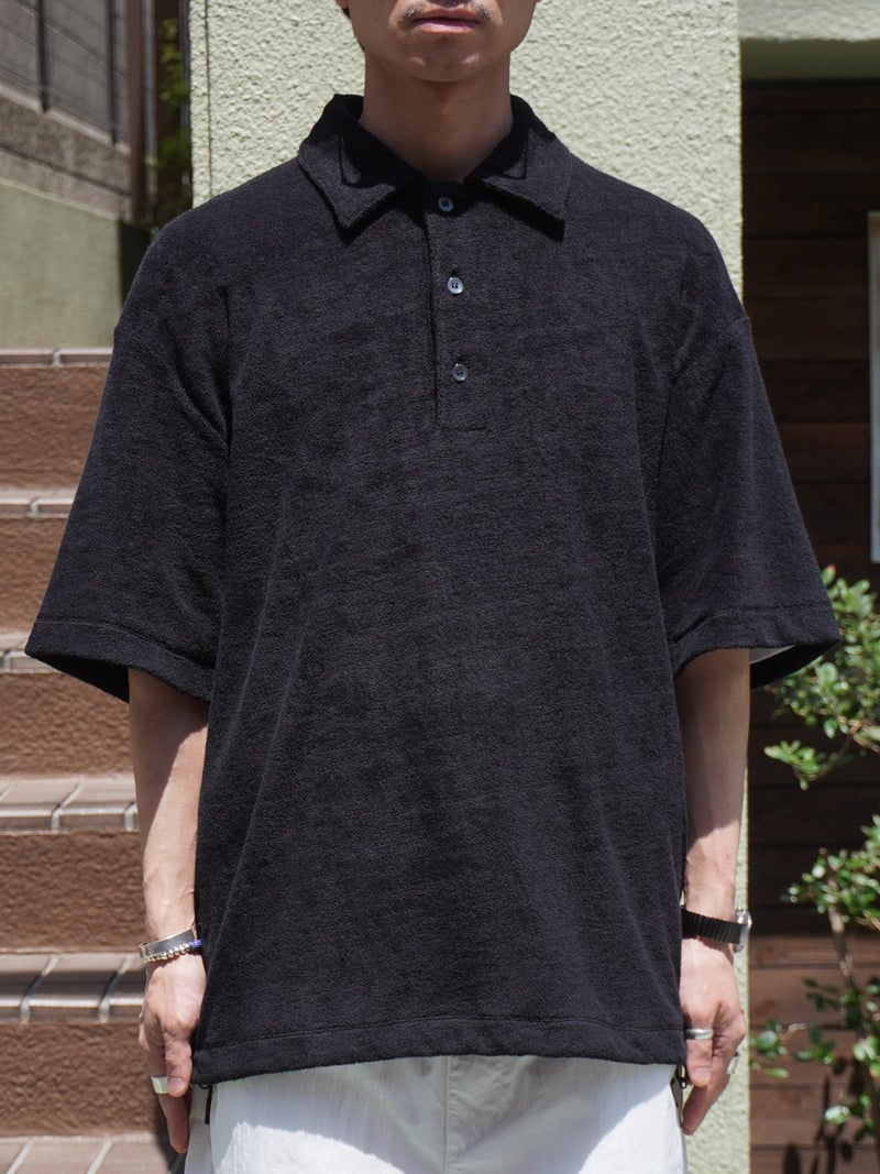 PILE POLO S/S TEE[BLACK] | 1LDK (ワンエルディーケー) 公式サイト