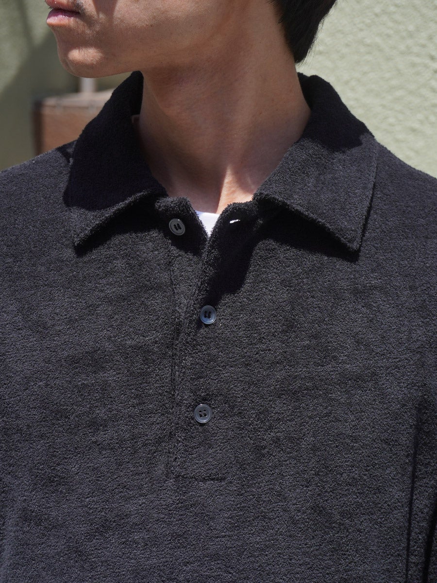 PILE POLO S/S TEE[BLACK] | 1LDK (ワンエルディーケー) 公式サイト