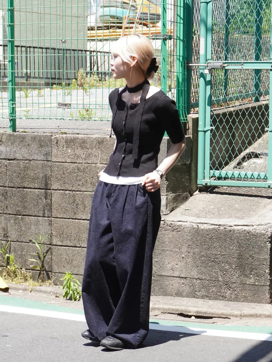 2TUCKS WIDE DENIM [INDIGO] | 1LDK (ワンエルディーケー) 公式サイト