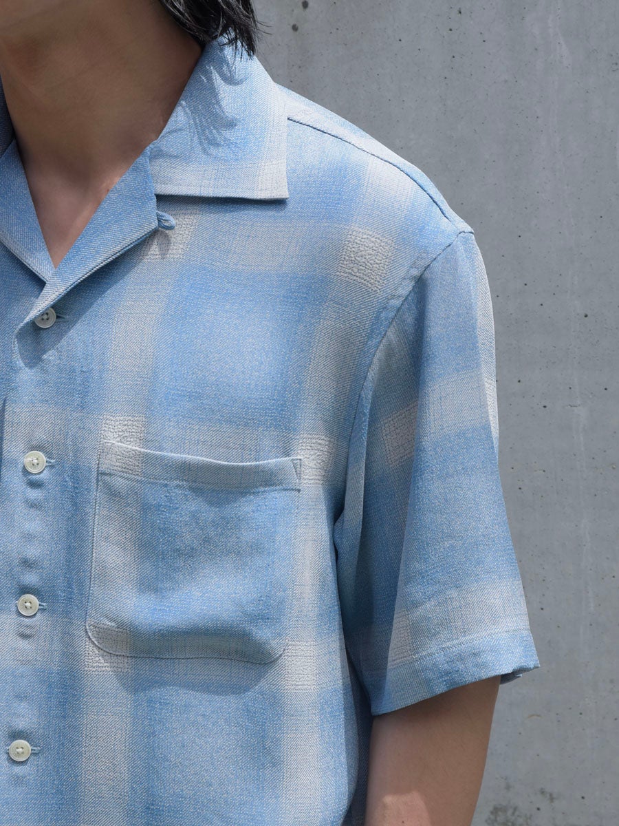 OPEN COLLOR S/S SHIRTS[BLUE] | 1LDK (ワンエルディーケー) 公式サイト