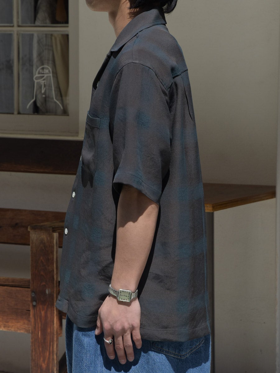OPEN COLLOR S/S SHIRTS[BROWN] | 1LDK (ワンエルディーケー) 公式サイト
