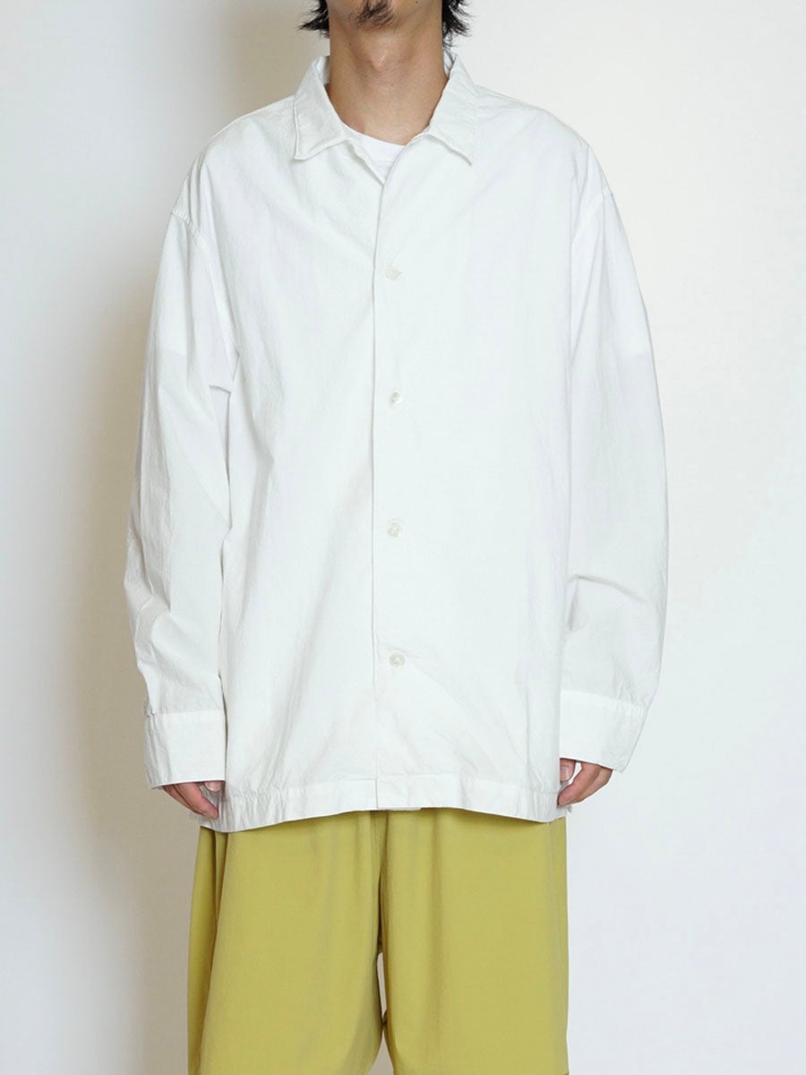 OPEN COLLOR SHIRTS[WHITE] | 1LDK (ワンエルディーケー) 公式サイト
