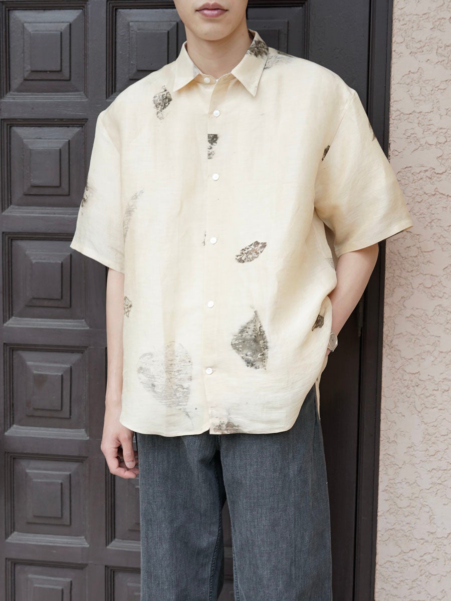 ETERNAL SUMMER SHIRT[HAND LEAF PRINT] | 1LDK (ワンエルディーケー