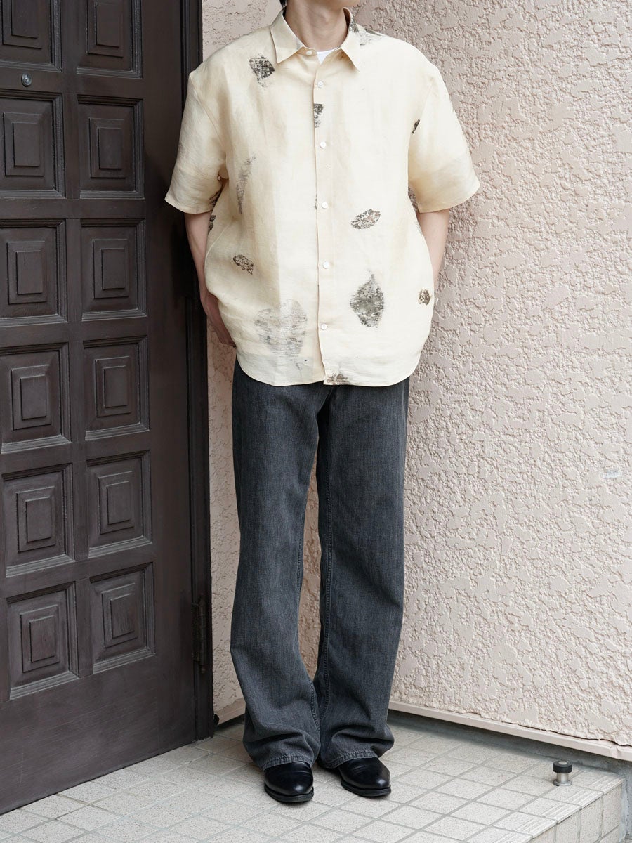 ETERNAL SUMMER SHIRT[HAND LEAF PRINT] | 1LDK (ワンエルディーケー