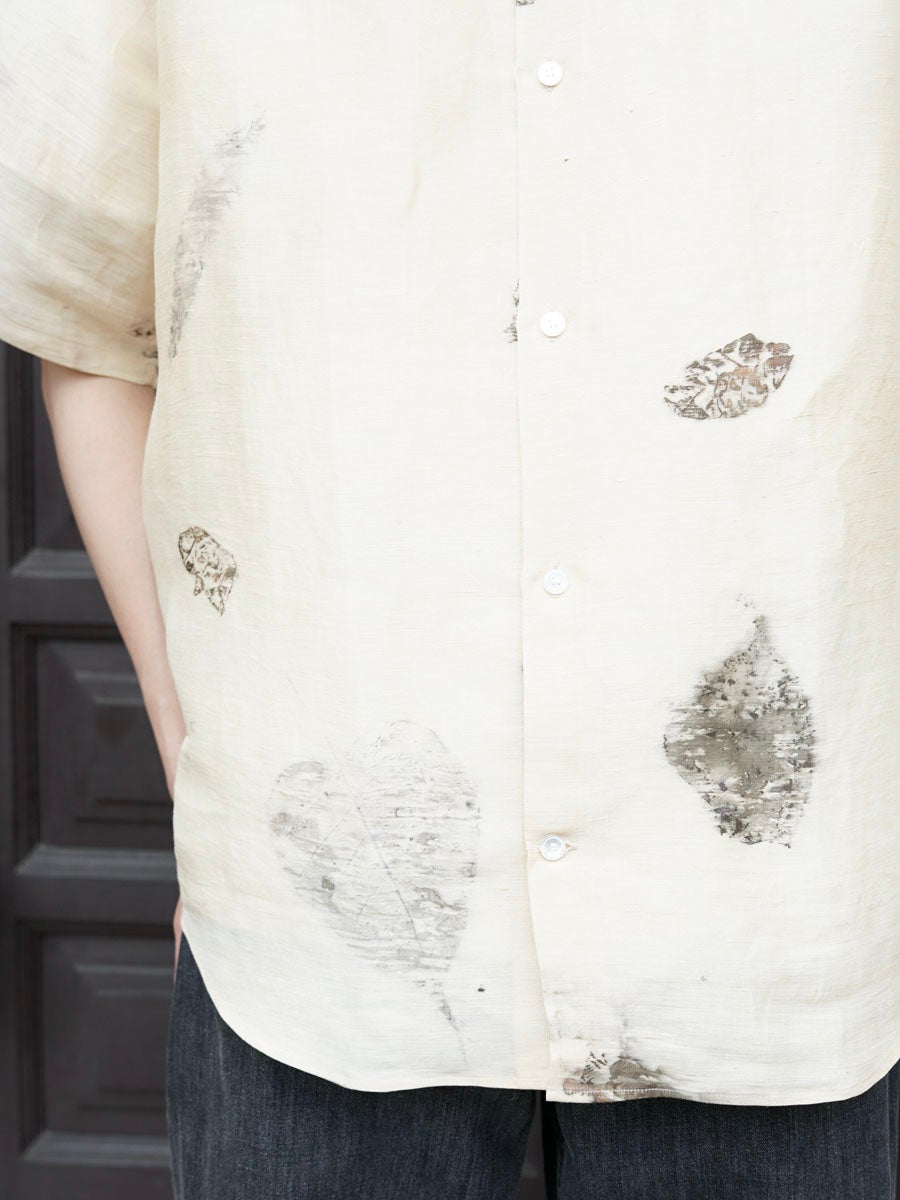 ETERNAL SUMMER SHIRT[HAND LEAF PRINT] | 1LDK (ワンエルディーケー