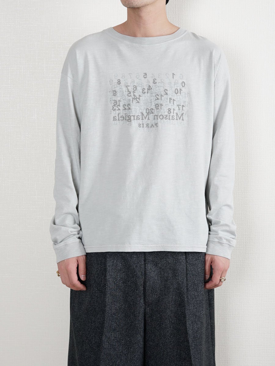 long-sleeved t-shirt[PEARL GREY] | 1LDK (ワンエルディーケー) 公式