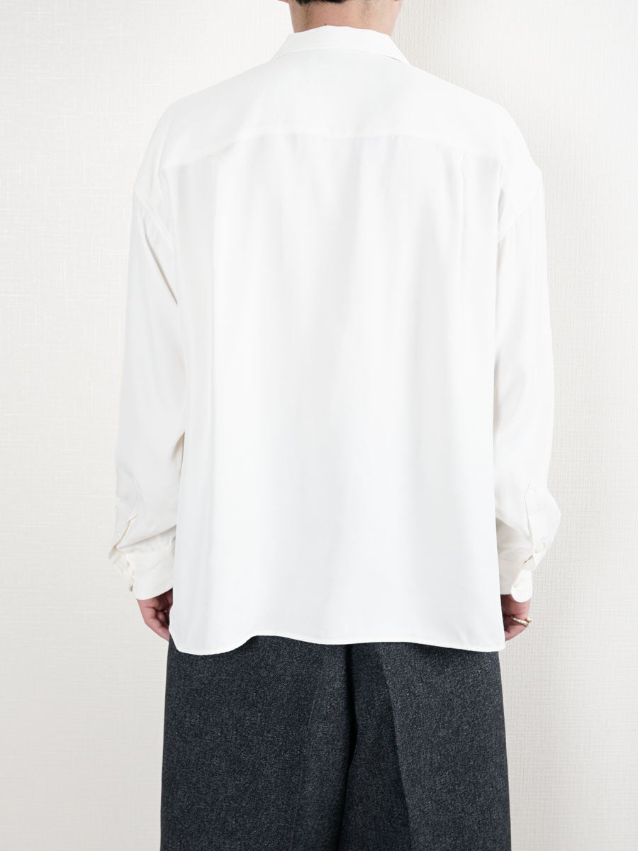 OPEN COLLAR SHIRT[OFF WHITE] | 1LDK (ワンエルディーケー) 公式サイト