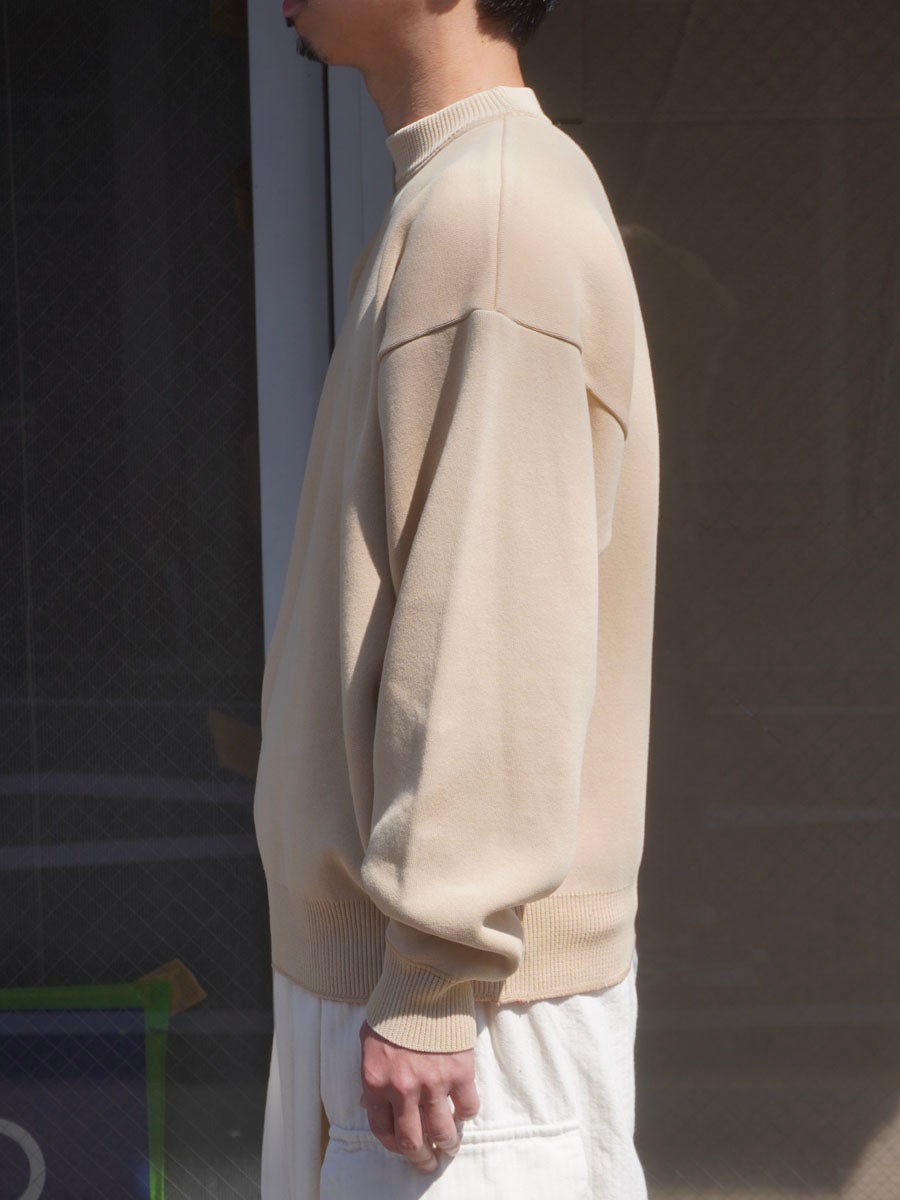 DISTRESSED EFFECT COTTON CREW P/O[OOLITE] | 1LDK (ワンエルディー