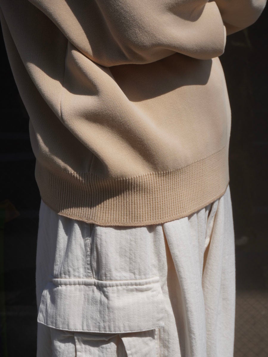 DISTRESSED EFFECT COTTON CREW P/O[OOLITE] | 1LDK (ワンエルディー