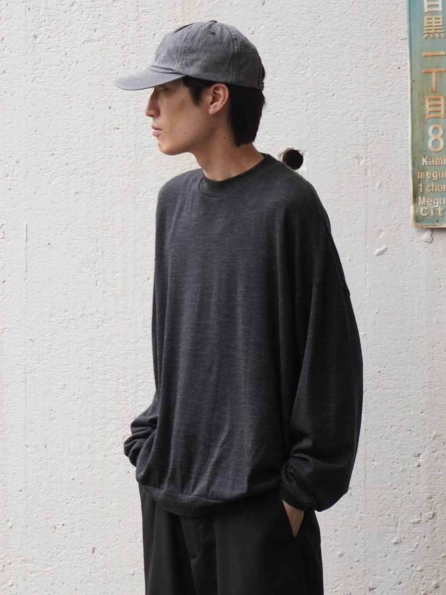 Wool Jersey Pullover[GRAY] | 1LDK (ワンエルディーケー) 公式サイト