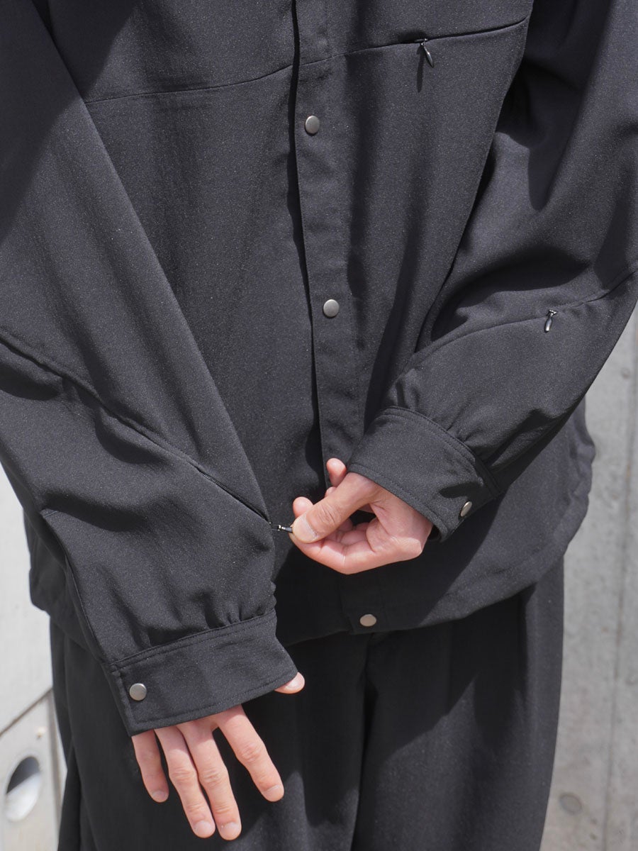 SHIRT JACKET[BLACK] | 1LDK (ワンエルディーケー) 公式サイト