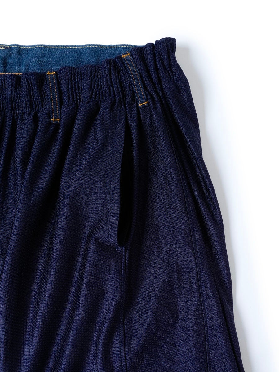 OVERJOGGINGSHORTS JERSEY / DENIM[VINTAGE BASKETBALL UNIQUE (BLUE