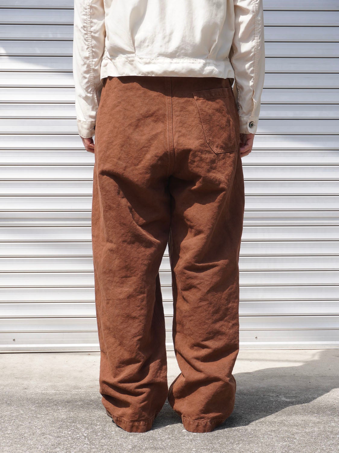 Cotton Hemp Wide Pants[BROWN] | 1LDK (ワンエルディーケー) 公式サイト