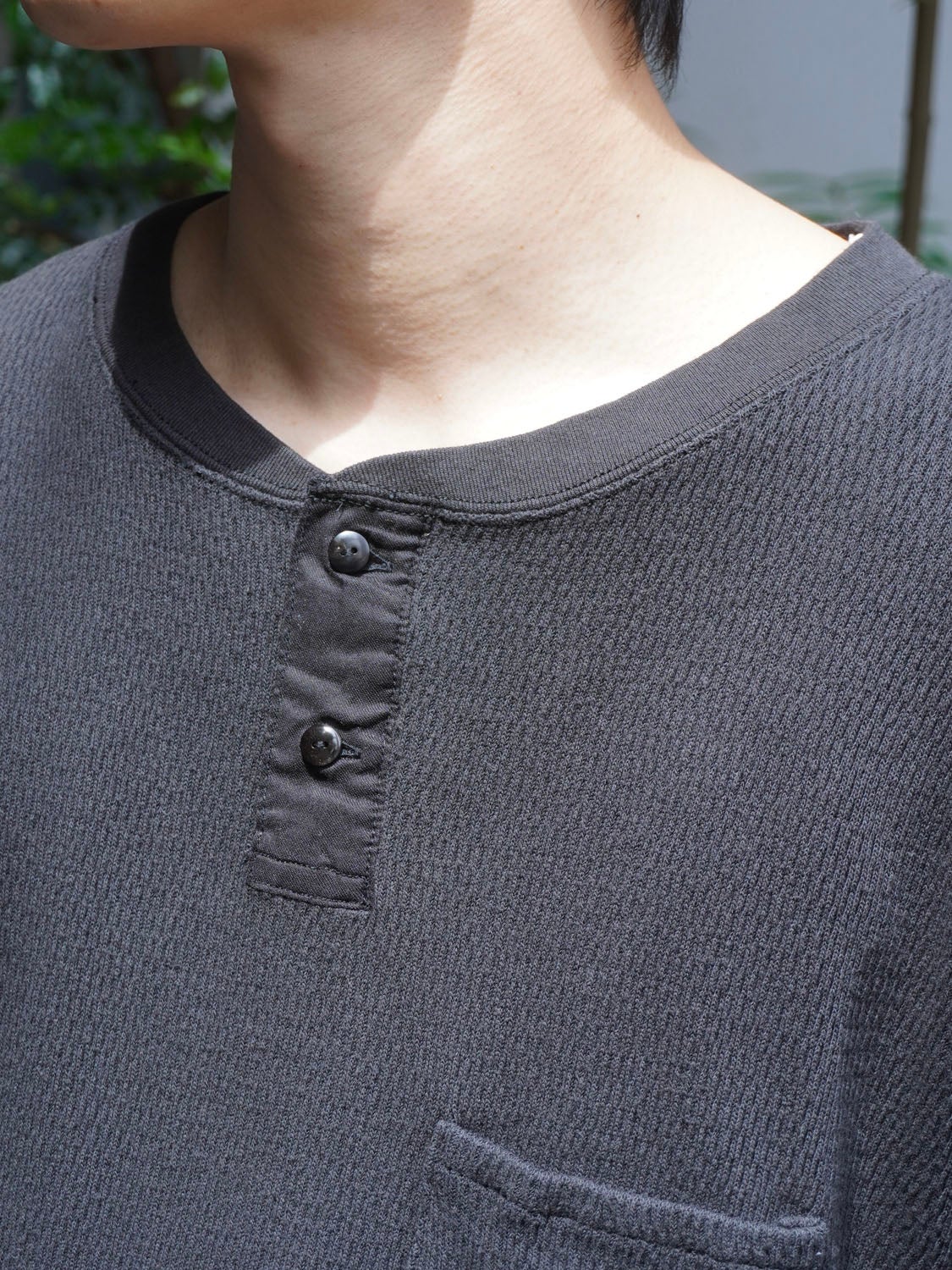 Big Thermal Shirt Henry[BLACK] | 1LDK (ワンエルディーケー) 公式サイト