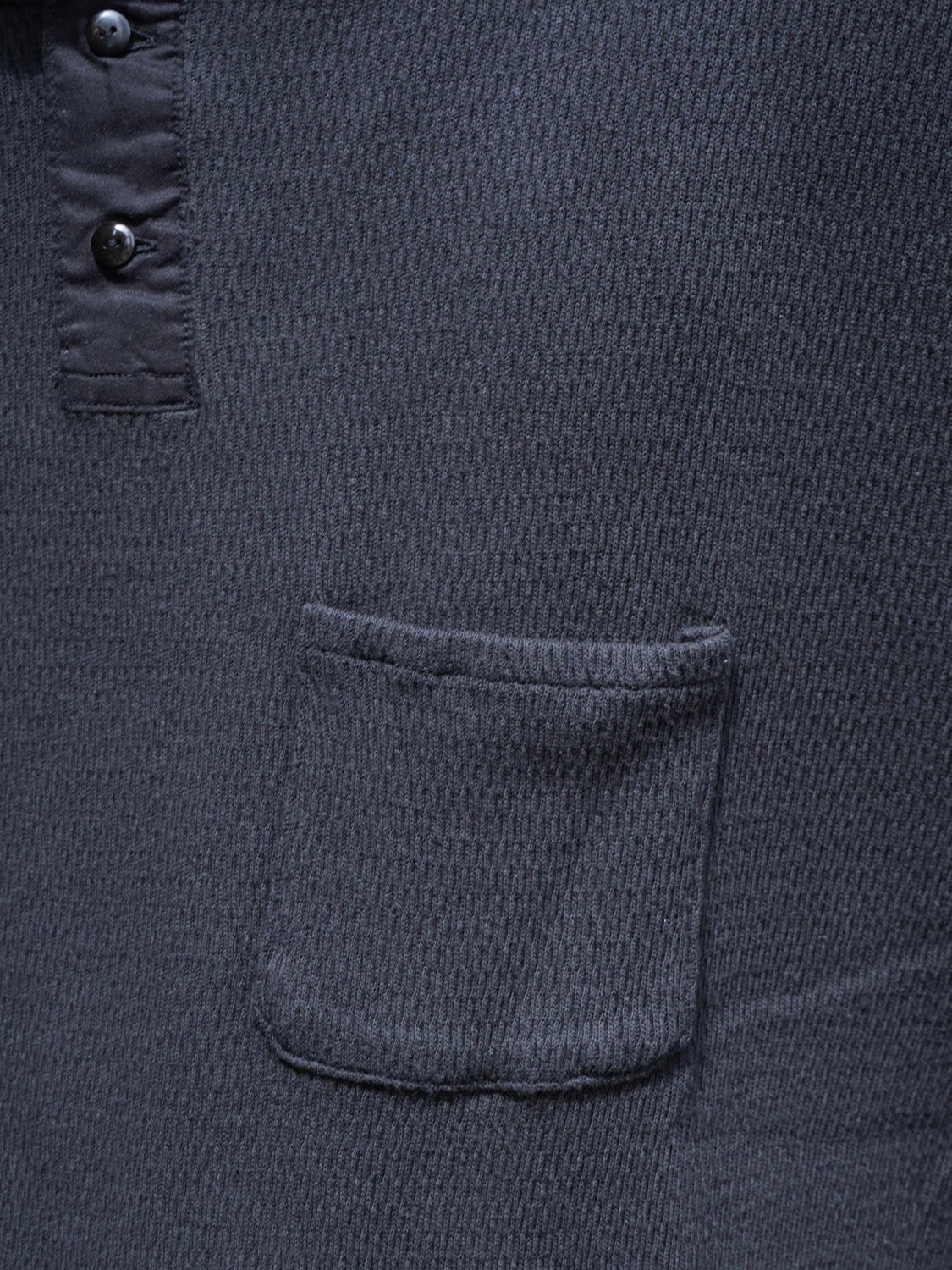 Big Thermal Shirt Henry[BLACK] | 1LDK (ワンエルディーケー) 公式サイト
