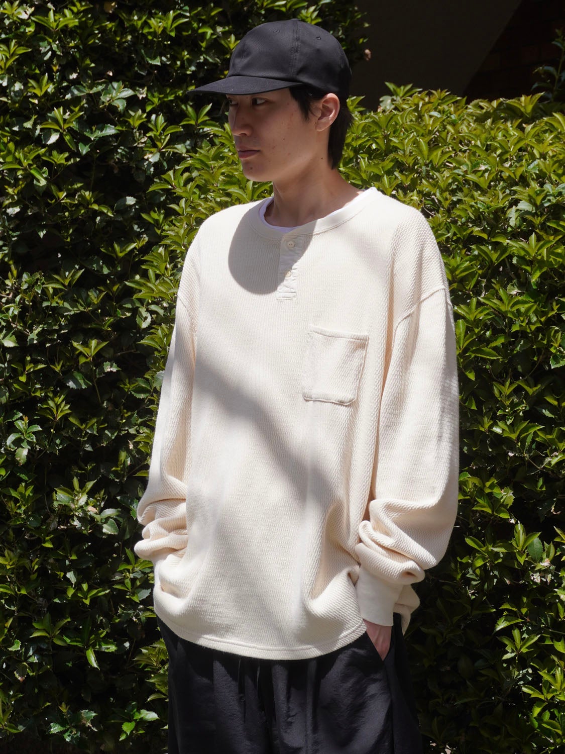 Big Thermal Shirt Henry[WHITE] | 1LDK (ワンエルディーケー) 公式サイト