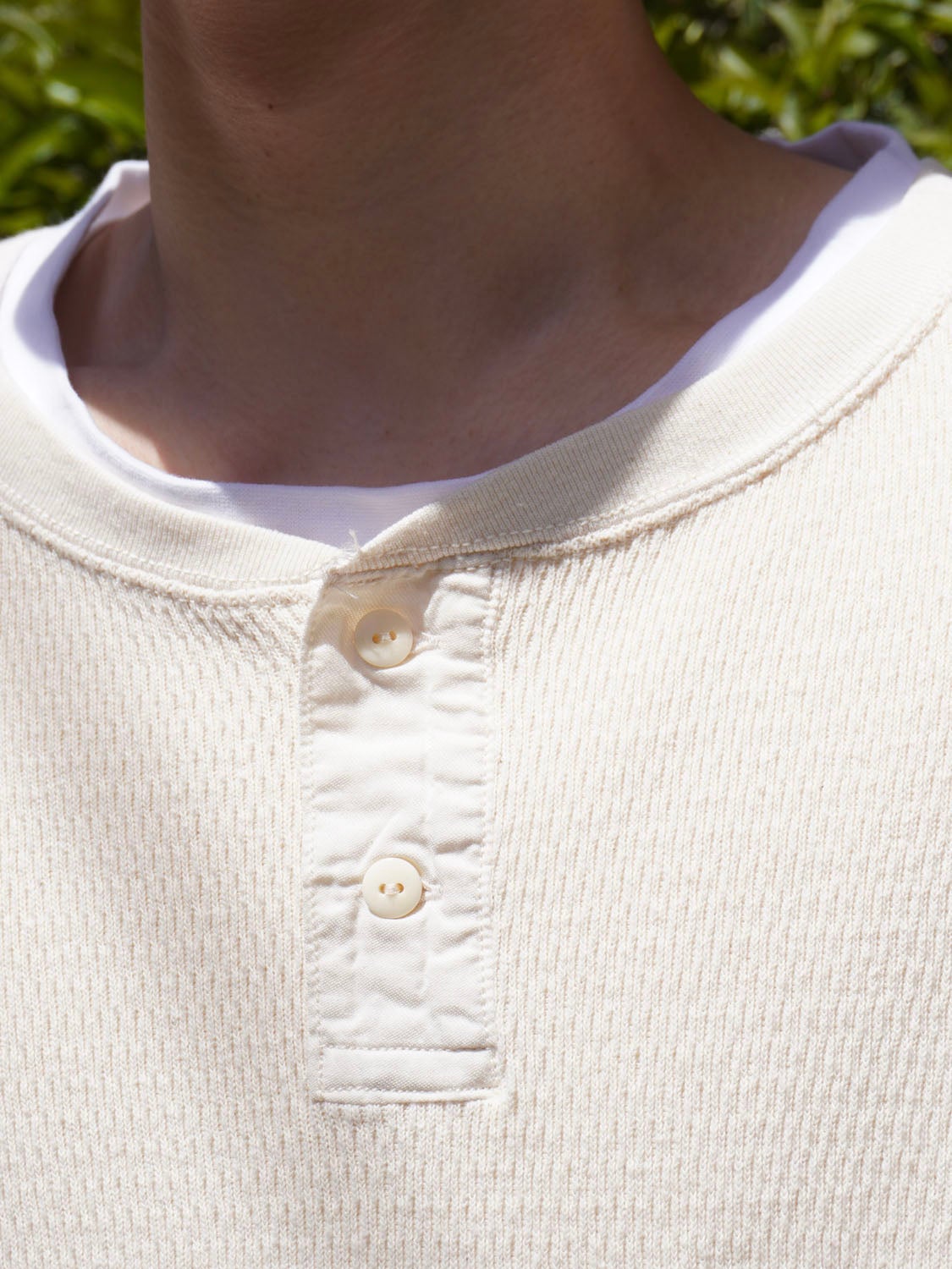 Big Thermal Shirt Henry[WHITE] | 1LDK (ワンエルディーケー) 公式サイト