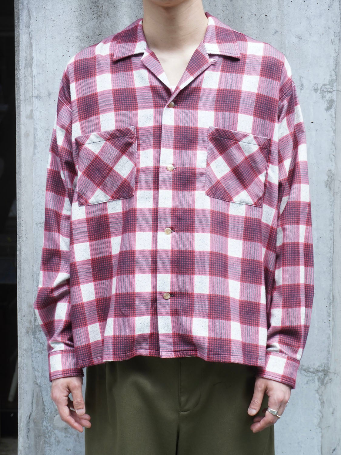 Printed Flannel Shirt[RED] | 1LDK (ワンエルディーケー) 公式サイト