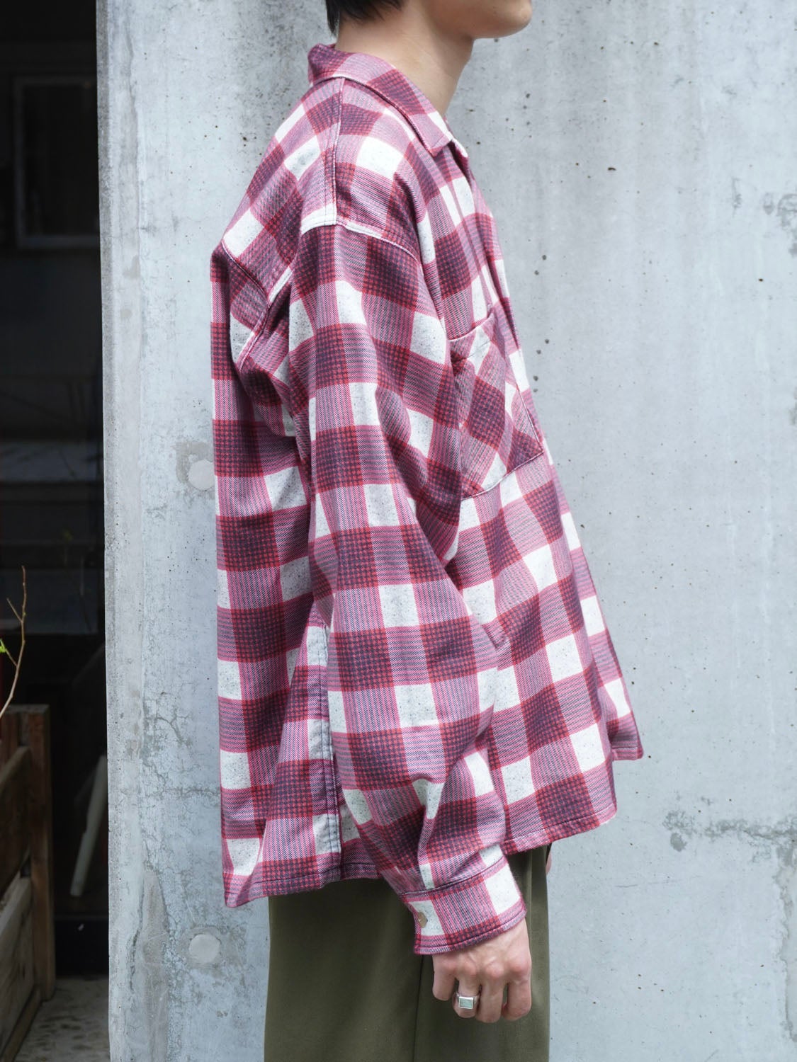Printed Flannel Shirt[RED] | 1LDK (ワンエルディーケー) 公式サイト