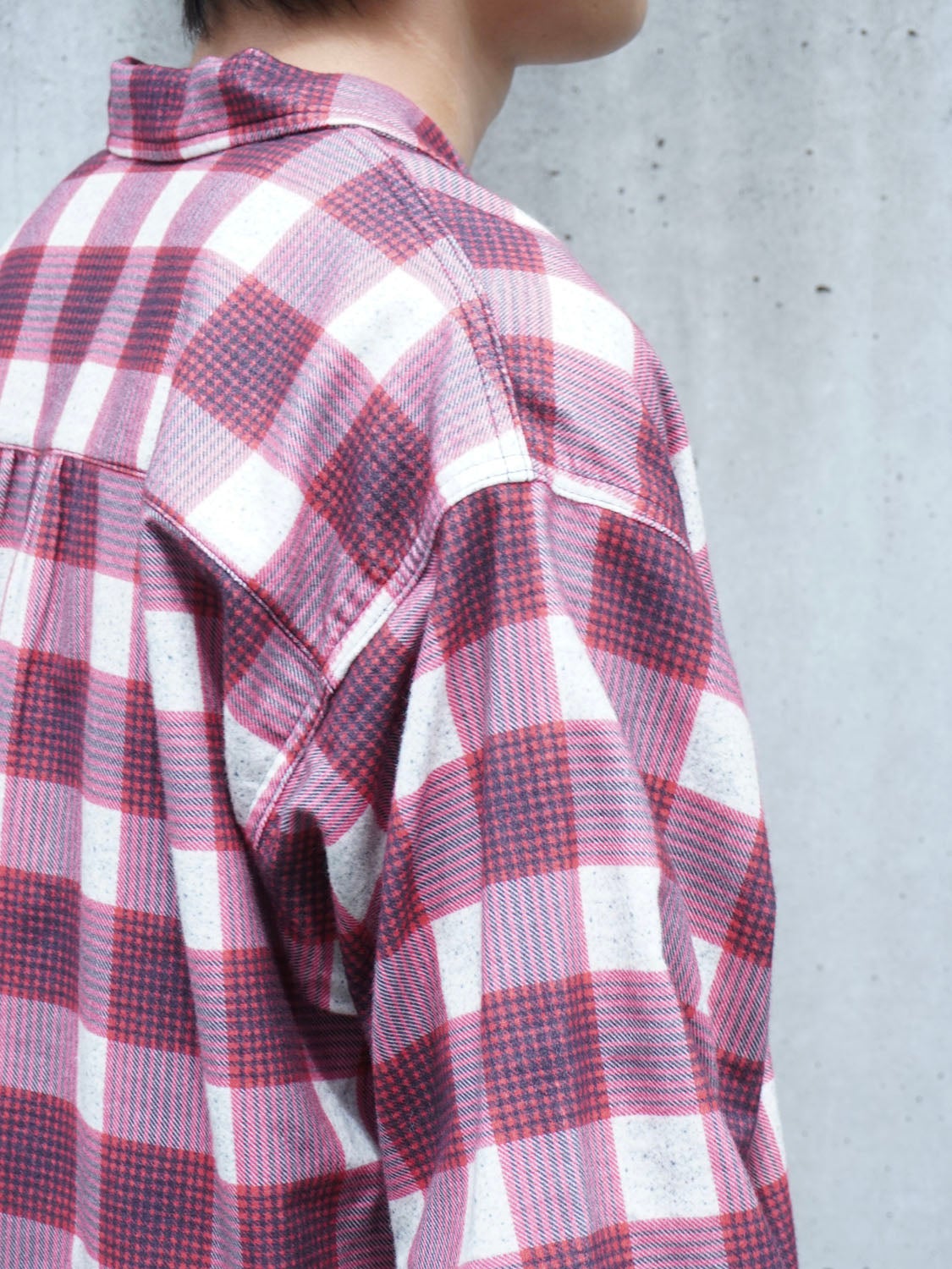 トップス 23AW ALONE PRINTED FLANNEL SHIRT Printed Flannel Shirt[RED] | 1LDK (ワンエルディーケー) 公式サイト