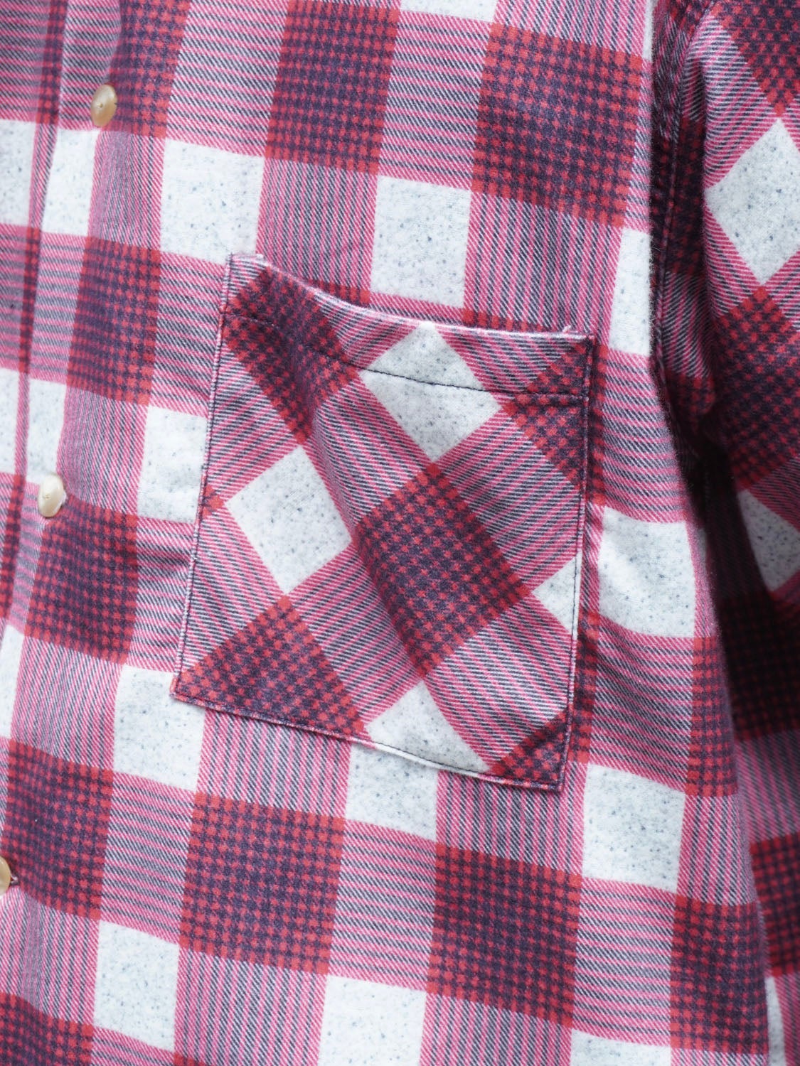 Printed Flannel Shirt[RED] | 1LDK (ワンエルディーケー) 公式サイト