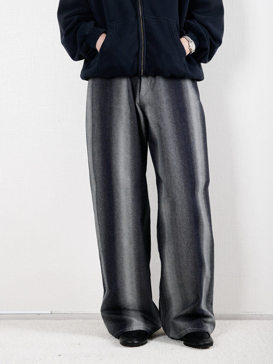 GRADATION DENIM PANTS (BAGGY)[INDIGO] | 1LDK (ワンエルディーケー