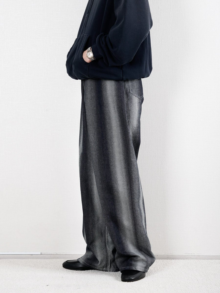GRADATION DENIM PANTS (BAGGY)[INDIGO] | 1LDK (ワンエルディーケー