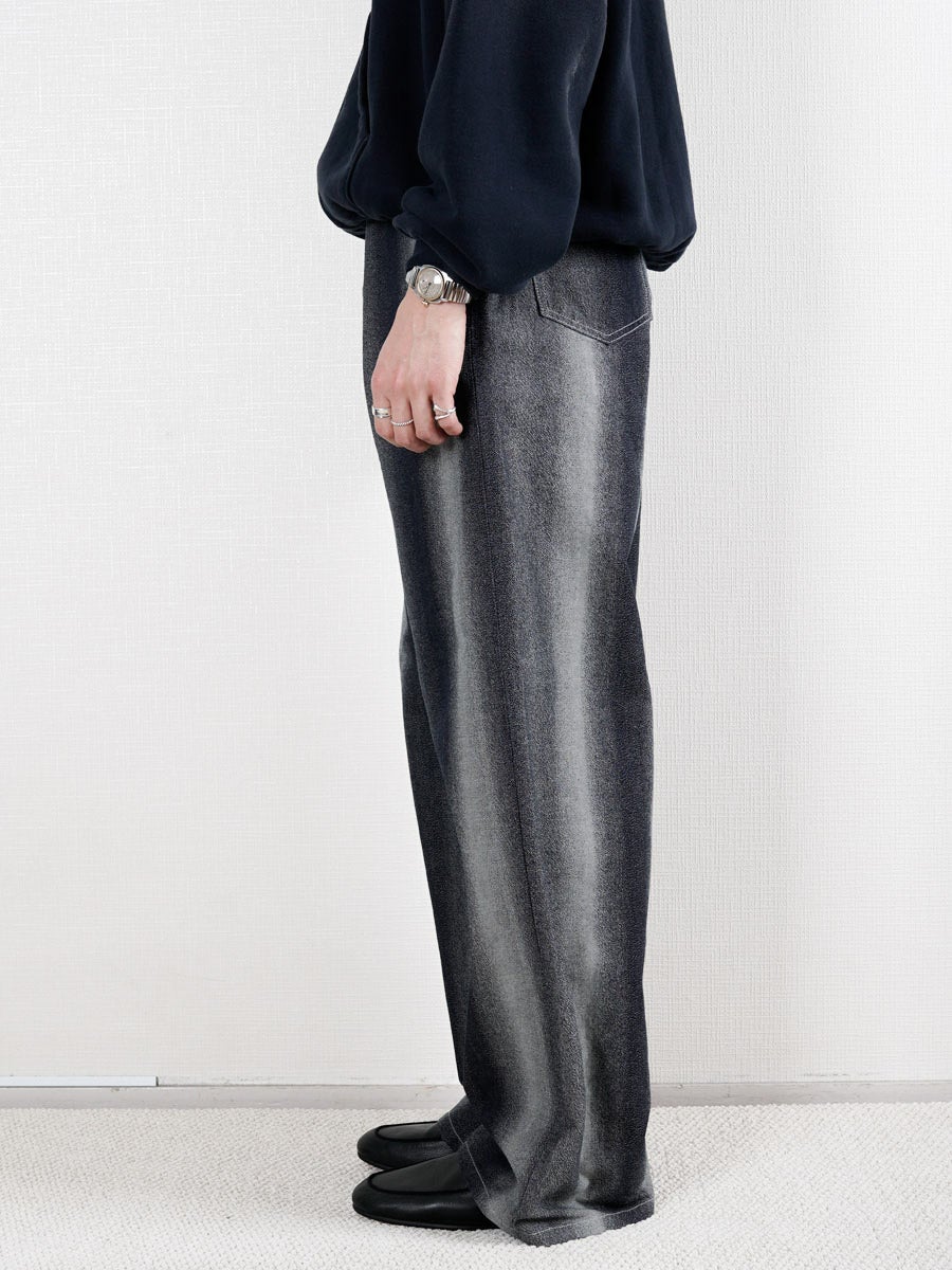 GRADATION DENIM PANTS (BAGGY)[INDIGO] | 1LDK (ワンエルディーケー