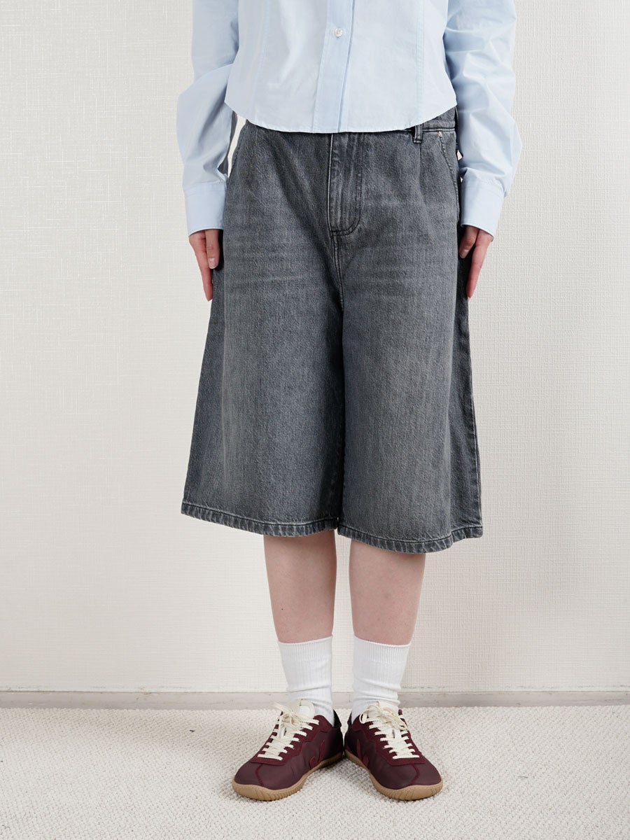 Rivet Shorts[Stonewashed Grey] | 1LDK (ワンエルディーケー) 公式サイト