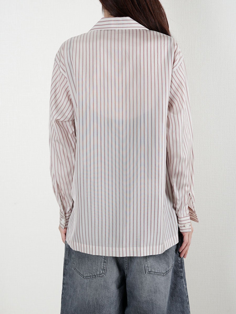 ACETATE CUPRA STRIPE PAJAMA SH[RED] | 1LDK (ワンエルディーケー