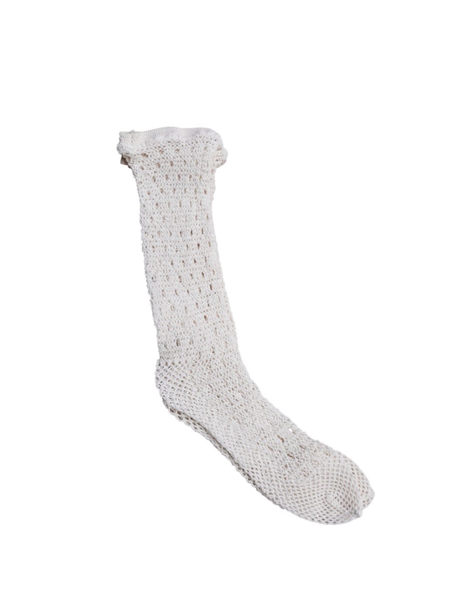 Wavy Fishnet Socks[IVORY] | 1LDK (ワンエルディーケー) 公式サイト