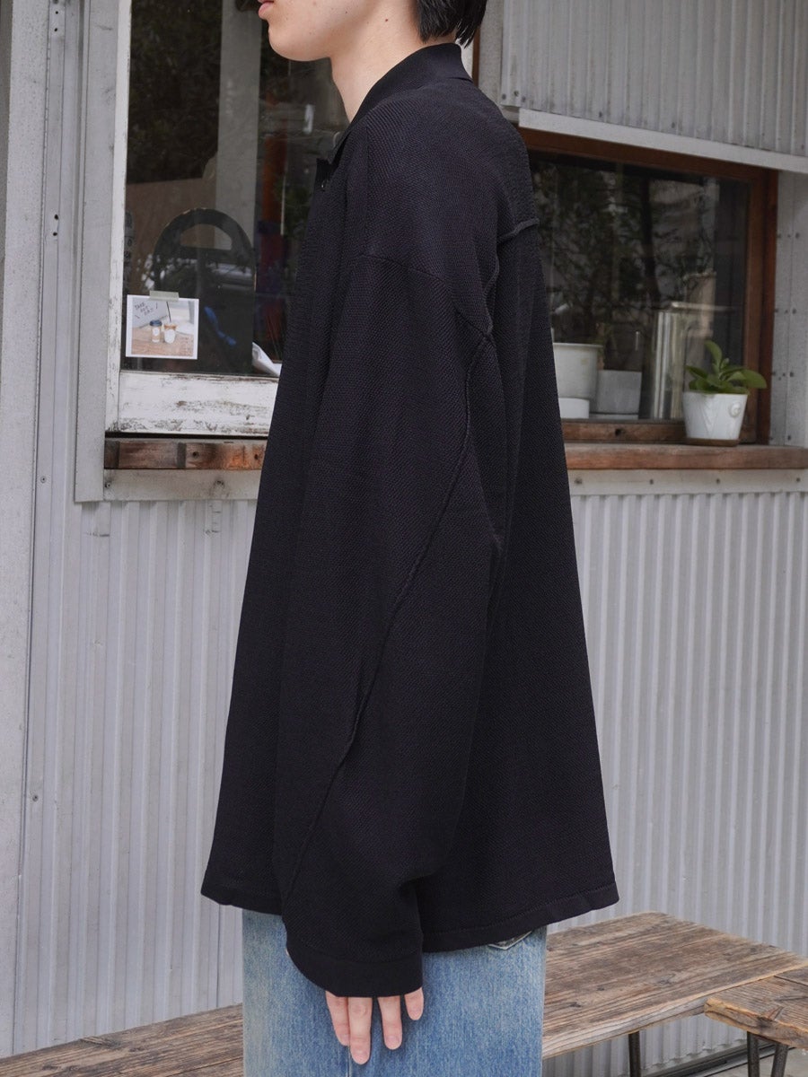 KNIT SHIRT[Black] | 1LDK (ワンエルディーケー) 公式サイト