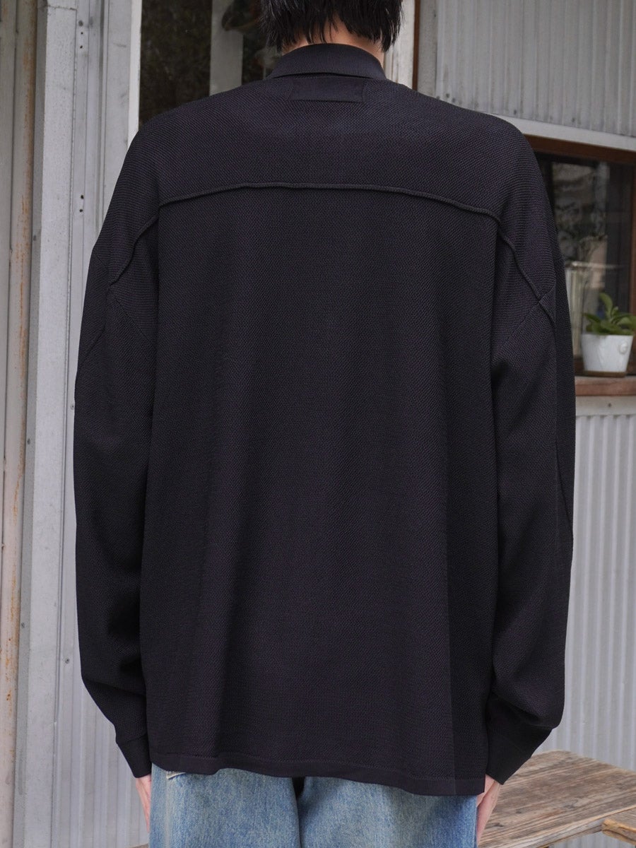 KNIT SHIRT[Black] | 1LDK (ワンエルディーケー) 公式サイト