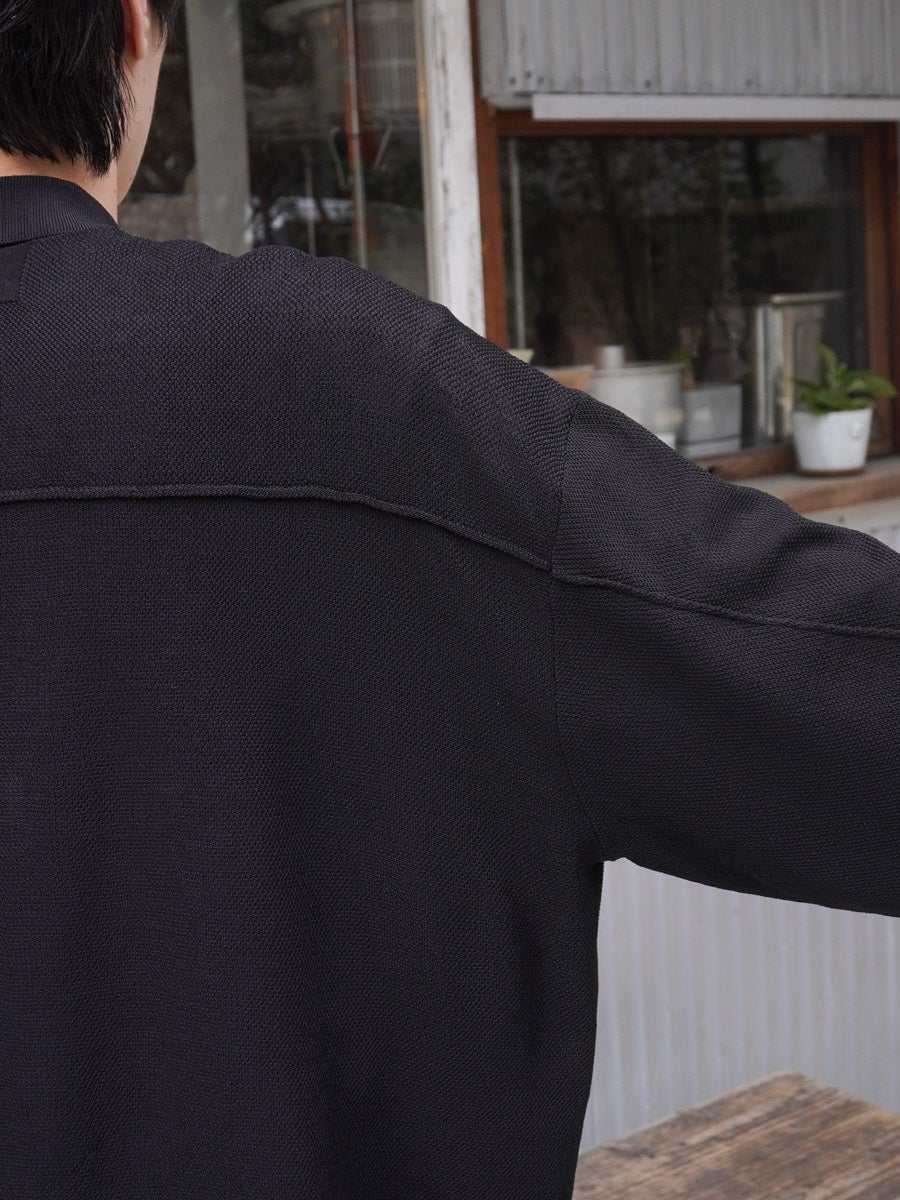 KNIT SHIRT[Black] | 1LDK (ワンエルディーケー) 公式サイト