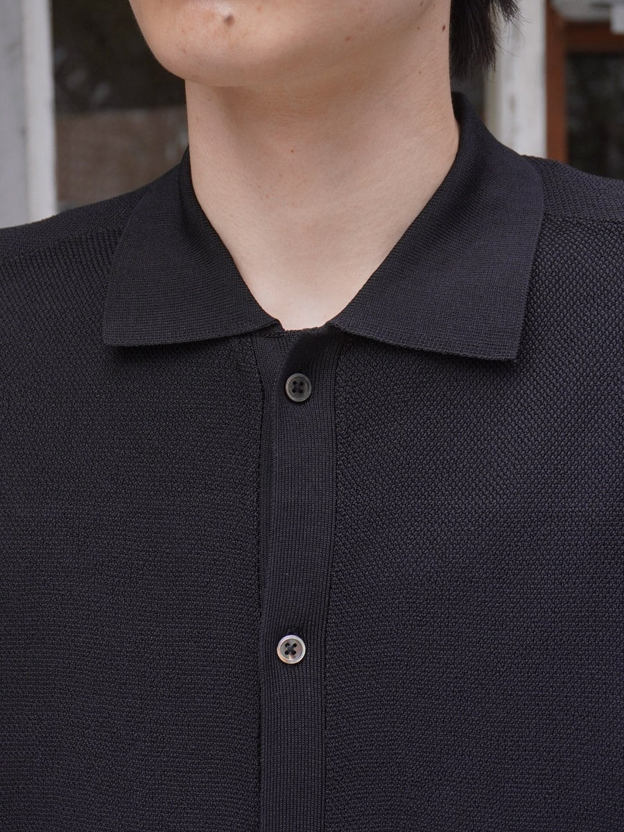 KNIT SHIRT[Black] | 1LDK (ワンエルディーケー) 公式サイト