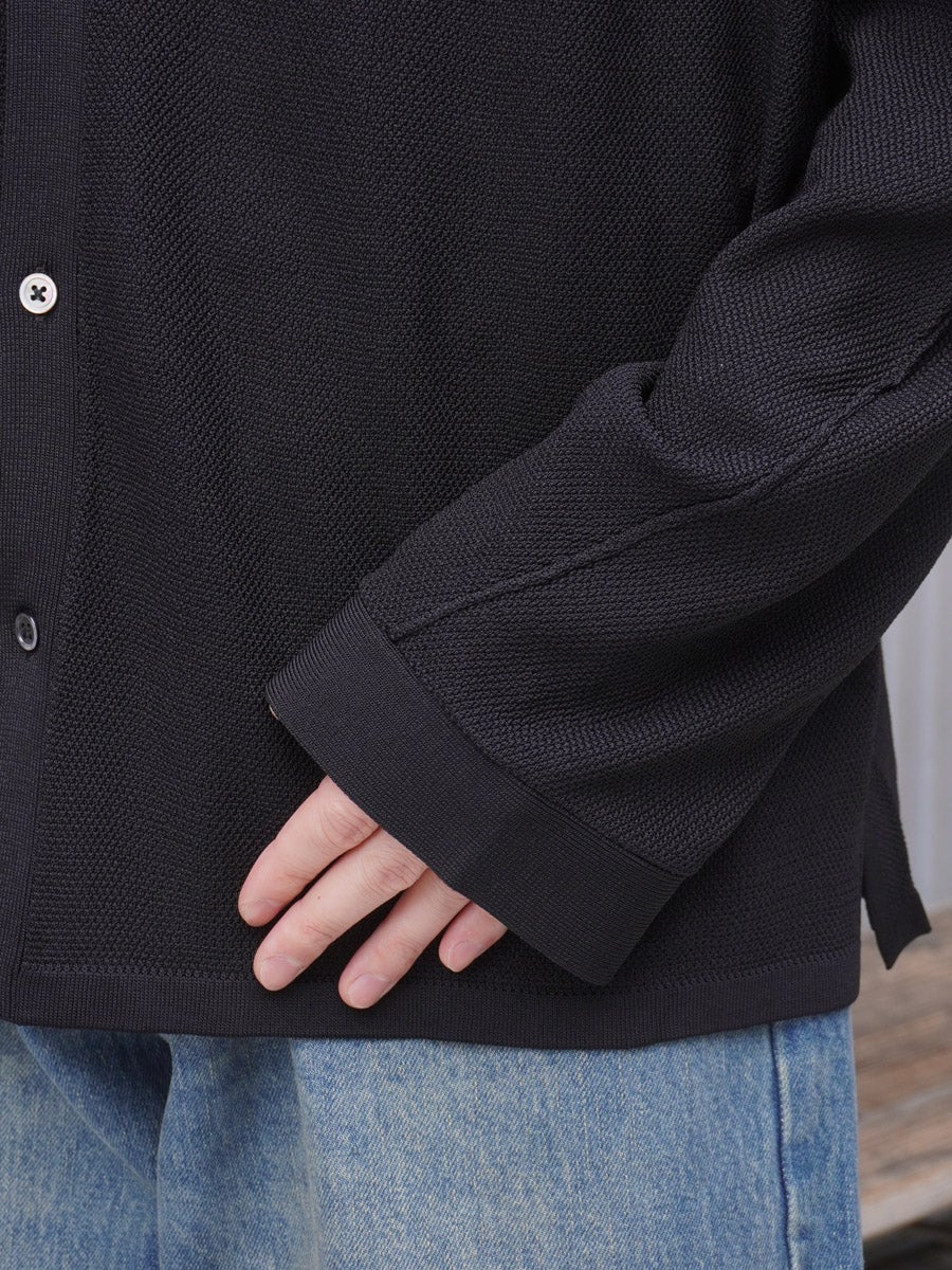 KNIT SHIRT[Black] | 1LDK (ワンエルディーケー) 公式サイト