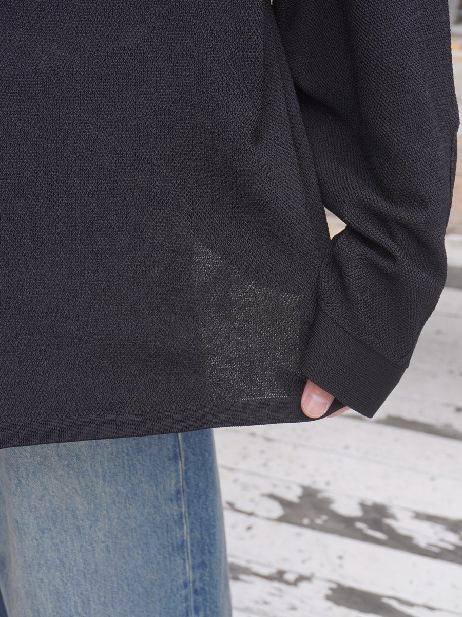 KNIT SHIRT[Black] | 1LDK (ワンエルディーケー) 公式サイト