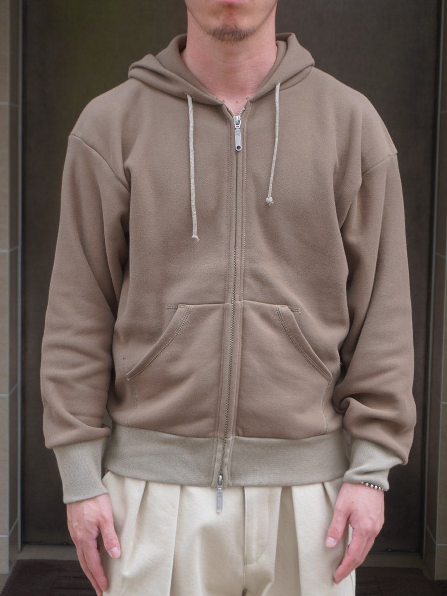 HOODED FULL ZIP TOP[DARK KHAKI] | 1LDK (ワンエルディーケー) 公式サイト