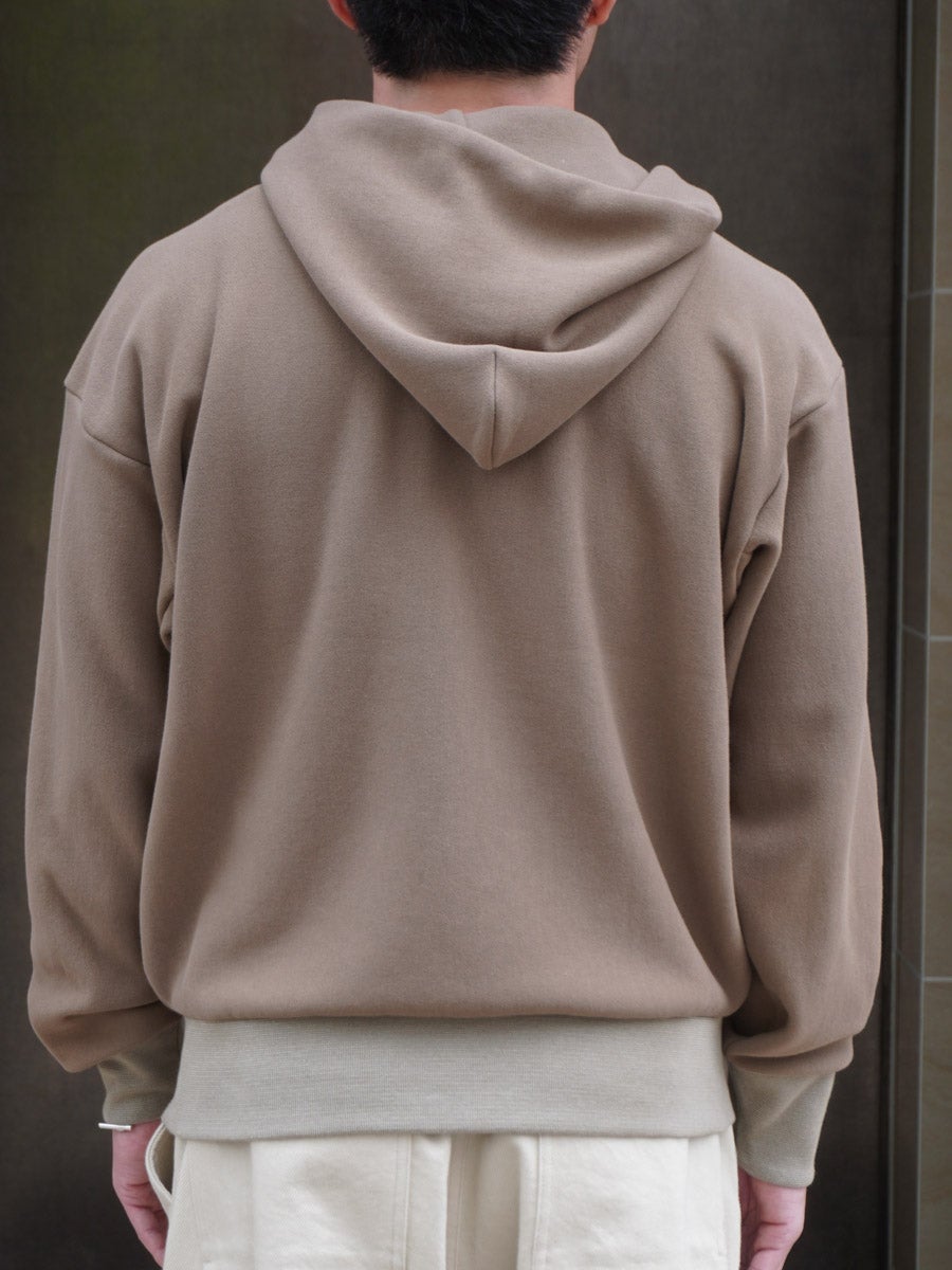HOODED FULL ZIP TOP[DARK KHAKI] | 1LDK (ワンエルディーケー) 公式サイト