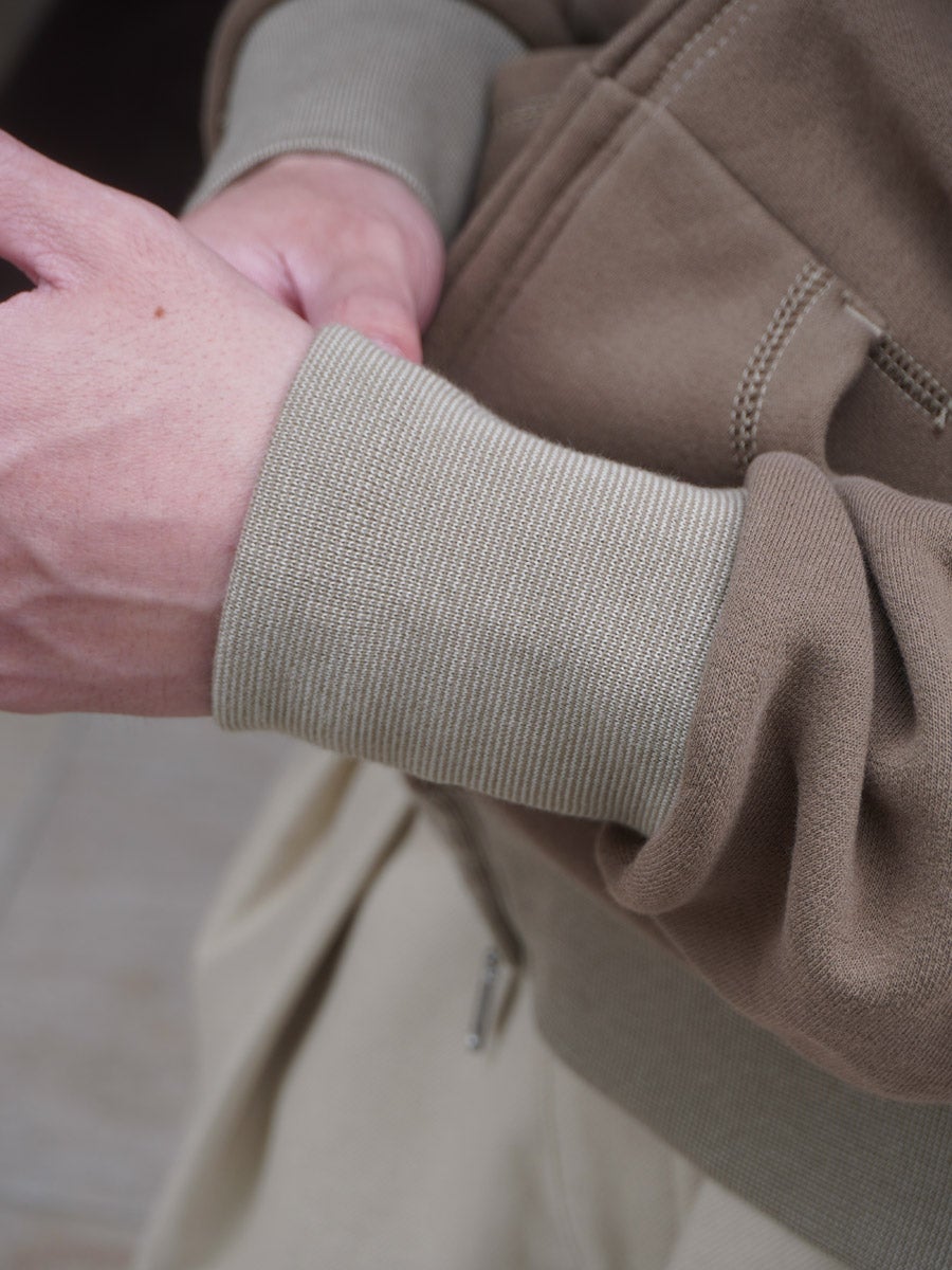 HOODED FULL ZIP TOP[DARK KHAKI] | 1LDK (ワンエルディーケー) 公式サイト