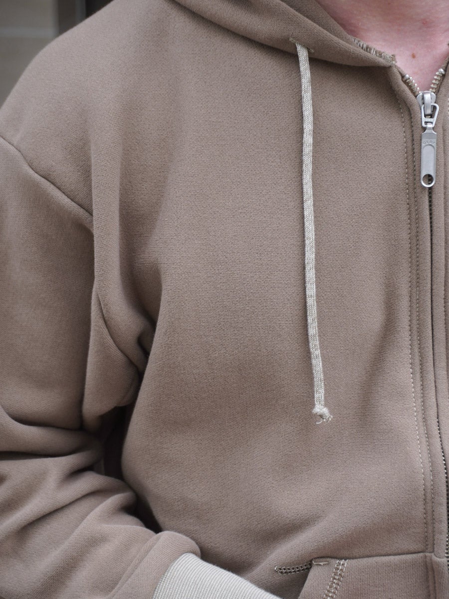 HOODED FULL ZIP TOP[DARK KHAKI] | 1LDK (ワンエルディーケー) 公式サイト