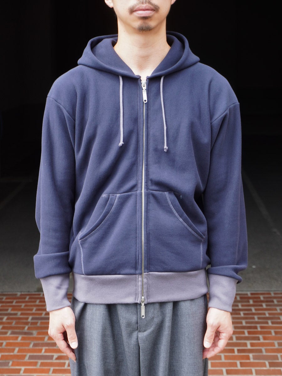 HOODED FULL ZIP TOP[DARK NAVY] | 1LDK (ワンエルディーケー) 公式サイト
