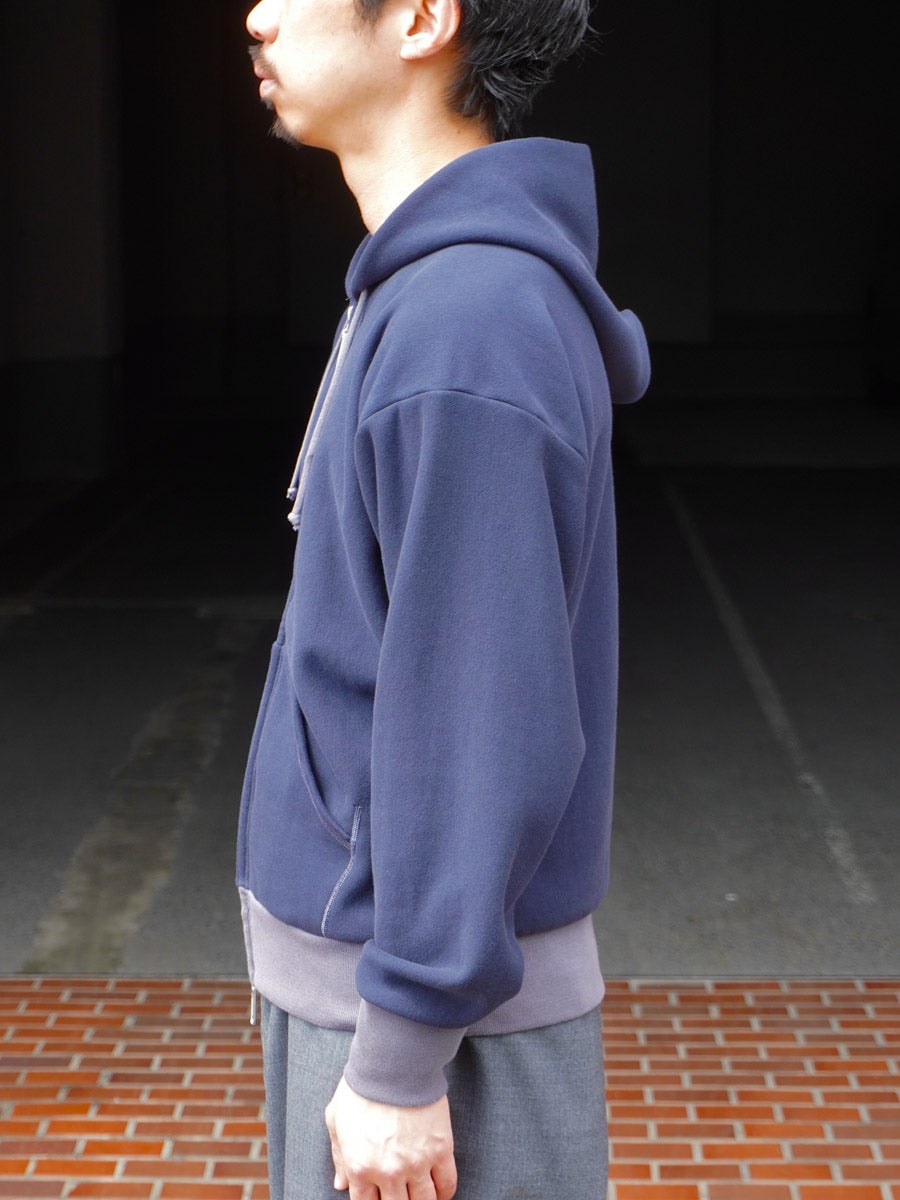 HOODED FULL ZIP TOP[DARK NAVY] | 1LDK (ワンエルディーケー) 公式サイト